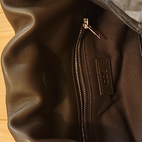 COS Cavatelli Clutch Bag In Brown - Picture 13 of 14